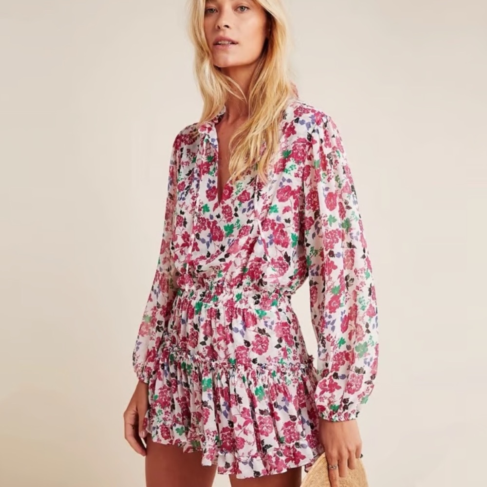 Misa Los Angeles Delilah Long Sleeve Mini Dress
